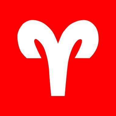 Koç işareti illüstrasyon