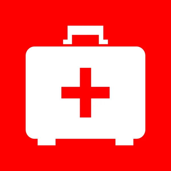 의료 응급 처치 상자 기호 — 스톡 벡터