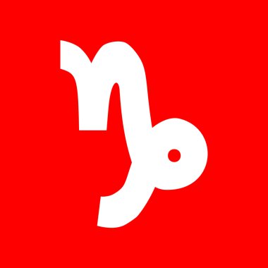 Oğlak işaret illüstrasyon