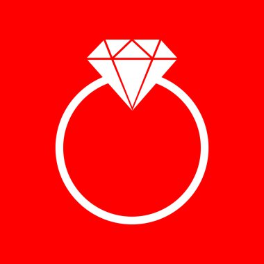 Elmas işareti illüstrasyon