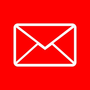 Mektup işareti illüstrasyon