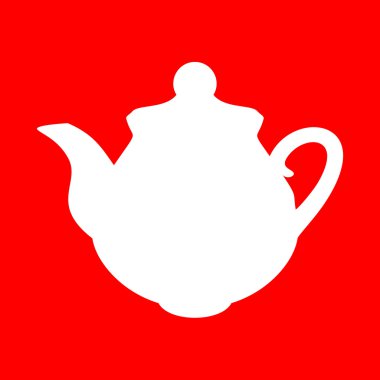 Çay makinesi mutfak işareti