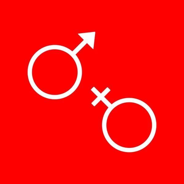Sex symbol sign — Stock Vector