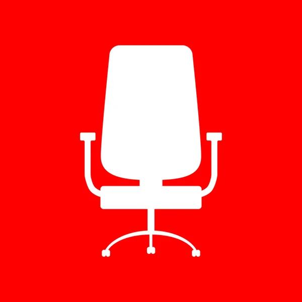 Office stoel teken — Stockvector