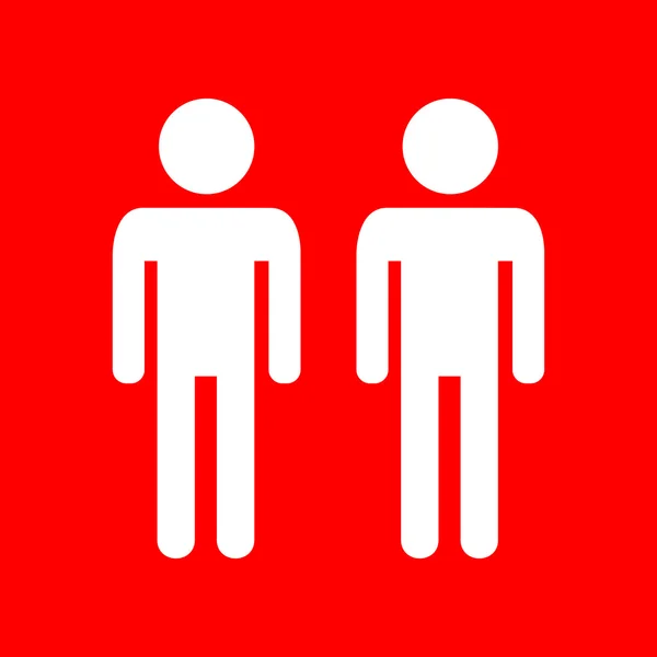 Signe de famille gay — Image vectorielle