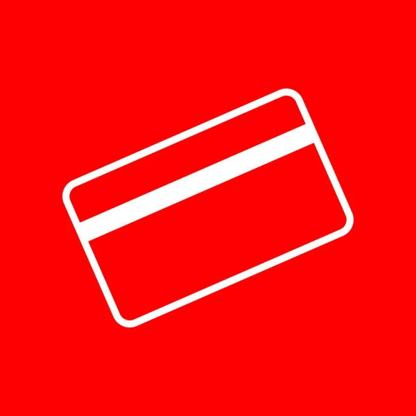 Символ кредитної картки для звантаження — стоковий вектор