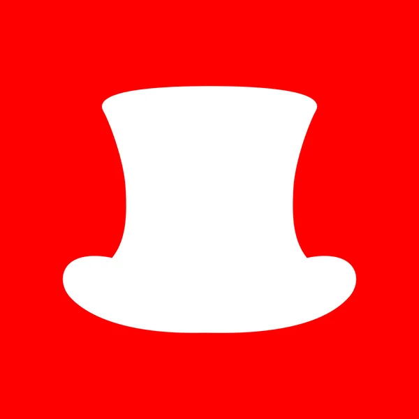 Placa de chapéu superior —  Vetores de Stock