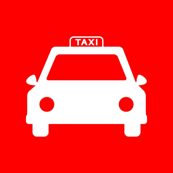 Taxi tecken illustration — Stock vektor