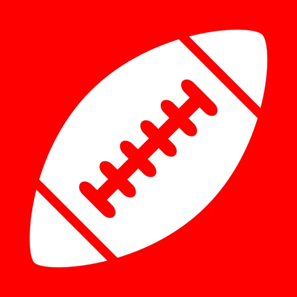 American simple football ball — Stock Vector