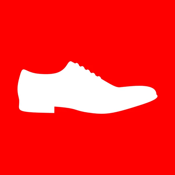 Чоловіки взуття знак — стоковий вектор