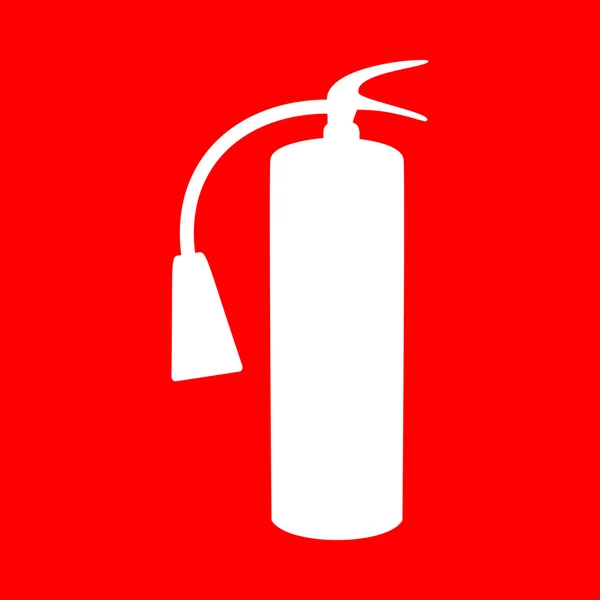 Brandblusser teken — Stockvector