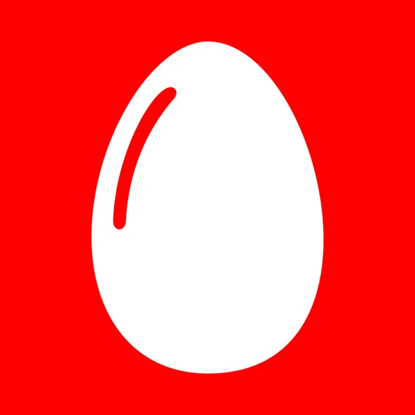Signo de huevo Chiken — Vector de stock