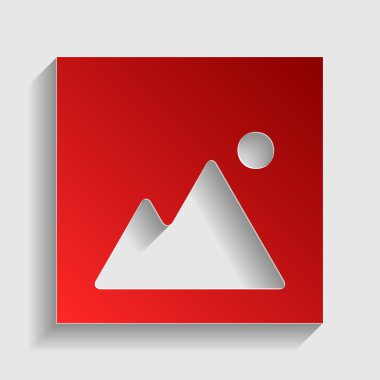 Görüntü işareti illüstrasyon