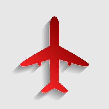 Uçak işareti illüstrasyon