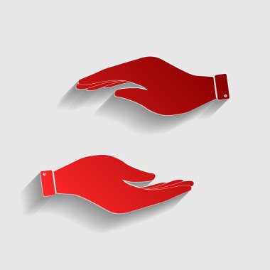 el işareti illüstrasyon