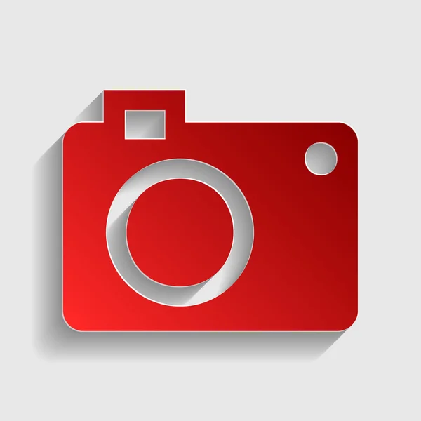 Digitale camera teken — Stockvector