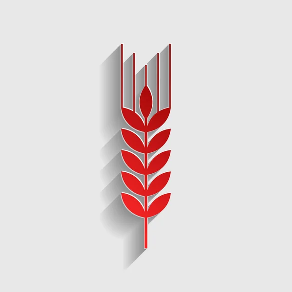 Buğday işareti illüstrasyon — Stok Vektör