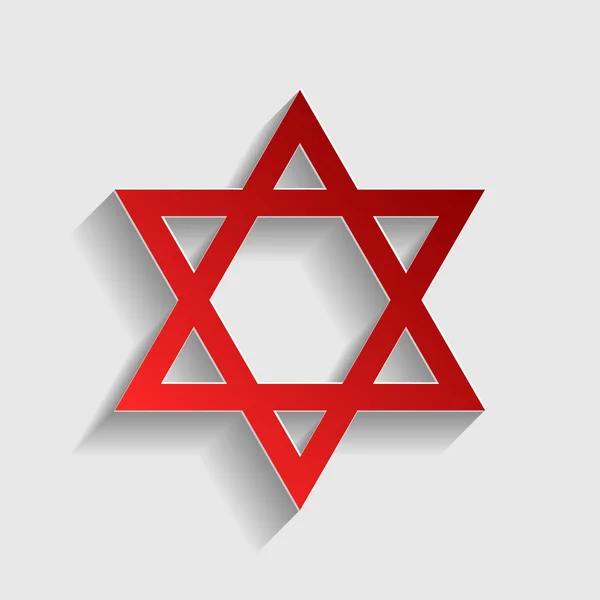 Bouclier Magen David Star — Image vectorielle