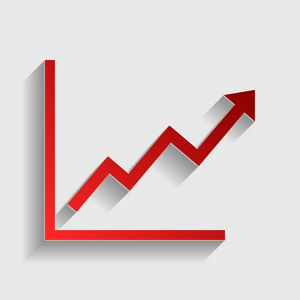 Uprawy graficzny znak bary — Wektor stockowy