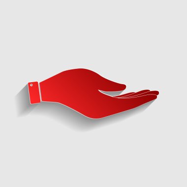 el işareti illüstrasyon