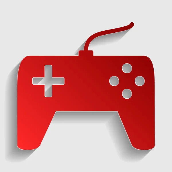 Joystick signe simple — Image vectorielle