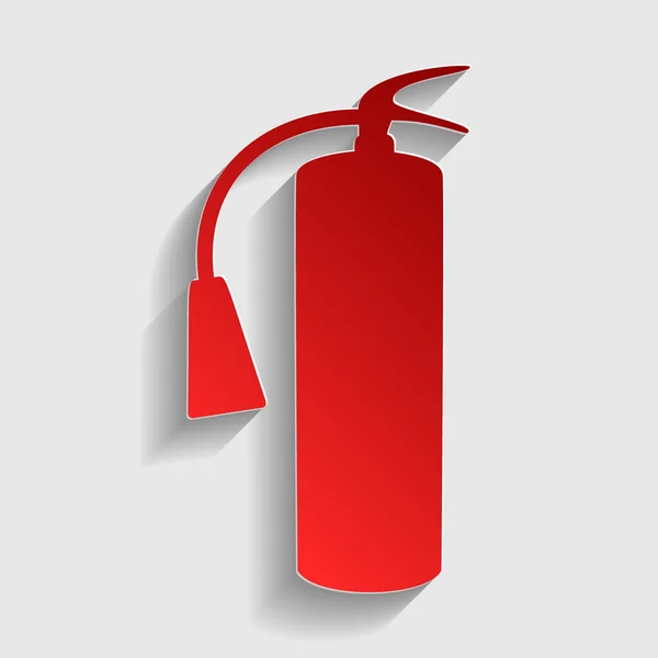 Yangın söndürücü işareti — Stok Vektör