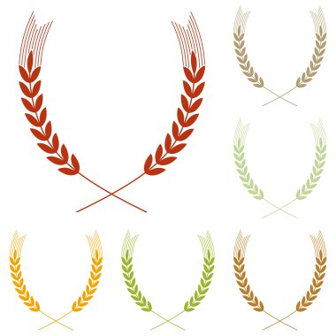 Buğday işareti illüstrasyon