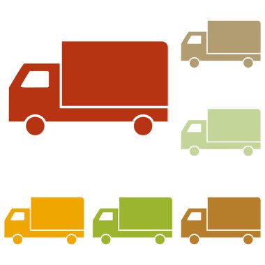 Teslimat işareti illüstrasyon