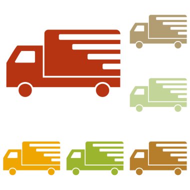 Teslimat işareti illüstrasyon