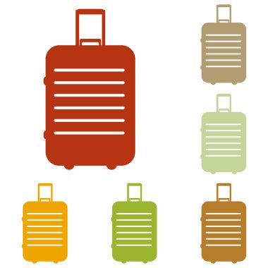 Bagaj işareti illüstrasyon