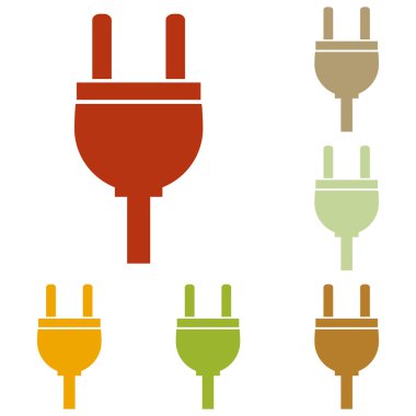 Soket işareti illüstrasyon