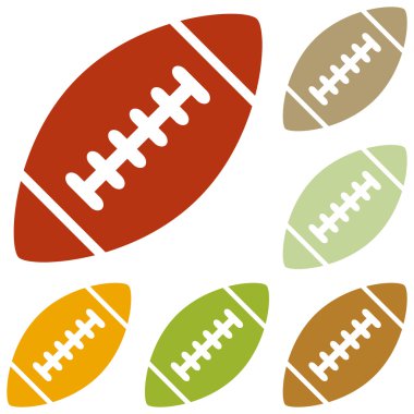 Amerikan basit futbol topu