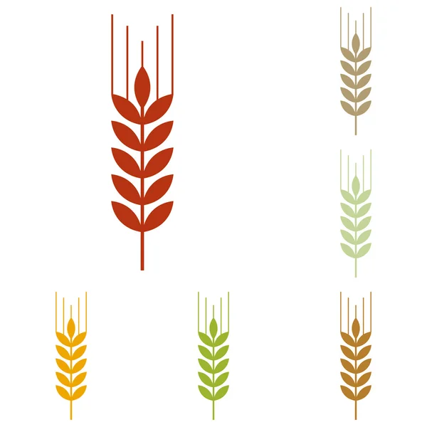 Illustration de signe de blé — Image vectorielle