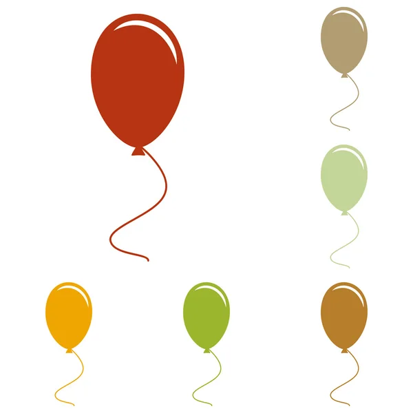 Balão sinal ilustração —  Vetores de Stock