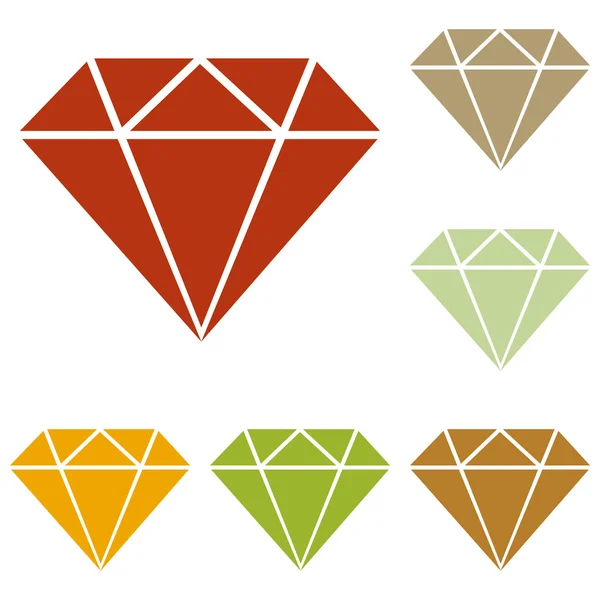 Diament ilustracja znak — Wektor stockowy