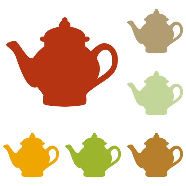 Tea maker sign — Stock Vector