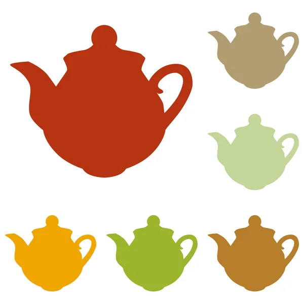 Tea maker tecken — Stock vektor