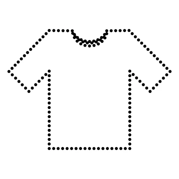 Camiseta signo ilustración — Vector de stock