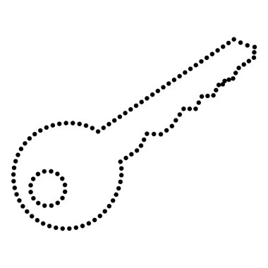 Anahtar işareti illüstrasyon