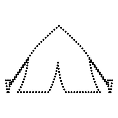 Turist çadır işareti