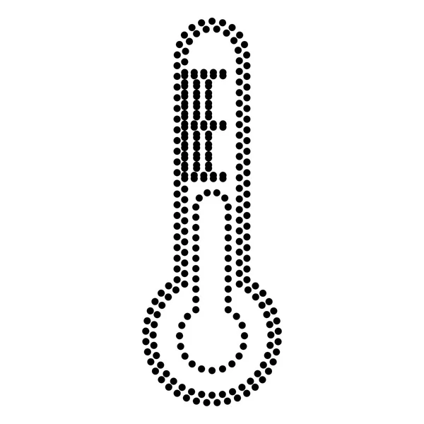 Meteo 诊断技术温度计标 — 图库矢量图片