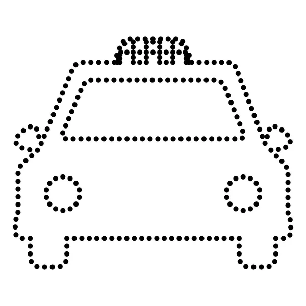 Signo de taxi ilustración — Archivo Imágenes Vectoriales