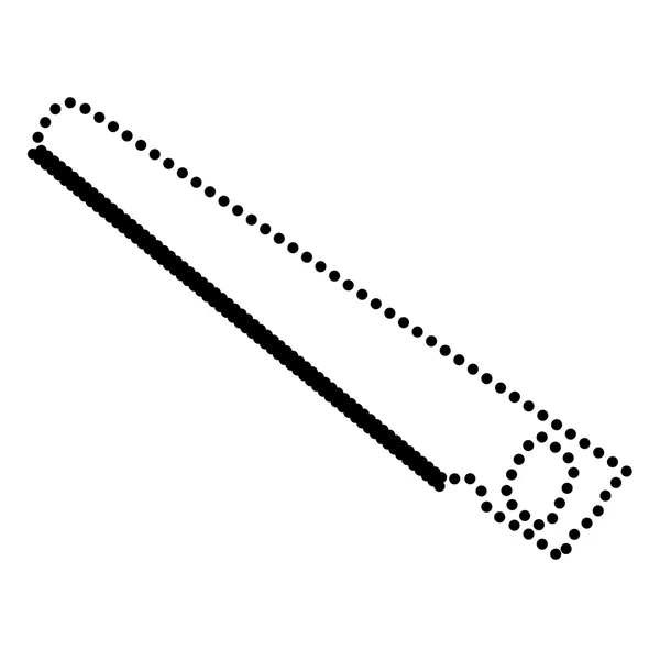 Scie simple signe — Image vectorielle