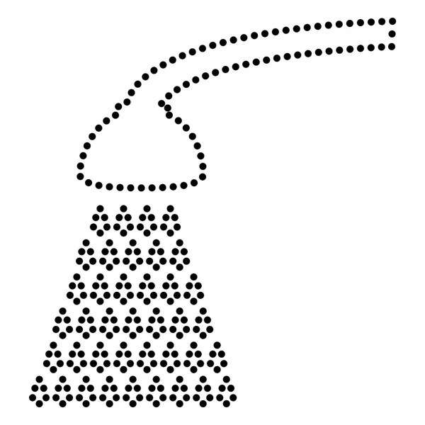 Dusche einfaches Zeichen — Stockvektor
