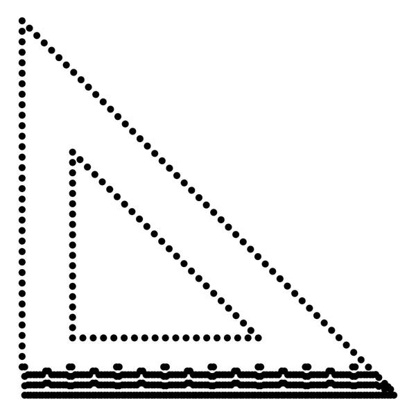 Ілюстрація знак лінійки — стоковий вектор
