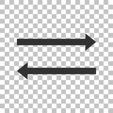 Ok basit kayıt. Saydam arka plan üzerinde koyu gri simgesi.