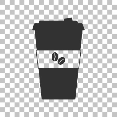 Tv mikrofon işareti illüstrasyon. Saydam arka planda koyu gri simgesi.