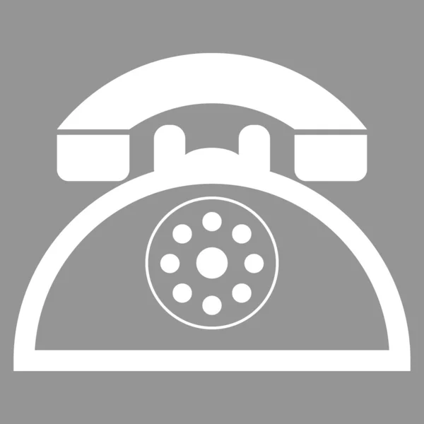 Retro telefoonpictogram — Stockvector