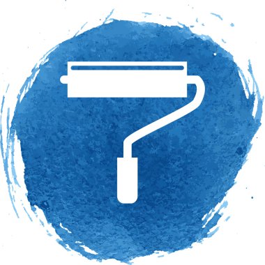 Watercolo etkisi ile silindir simgesi