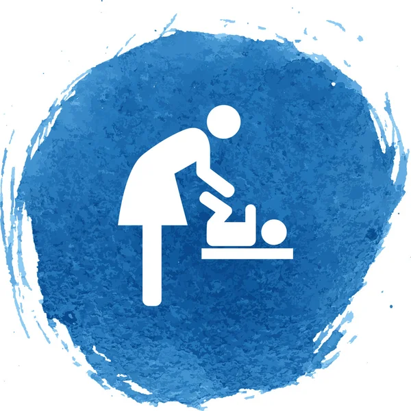 Символ для жінок і дитини — стоковий вектор